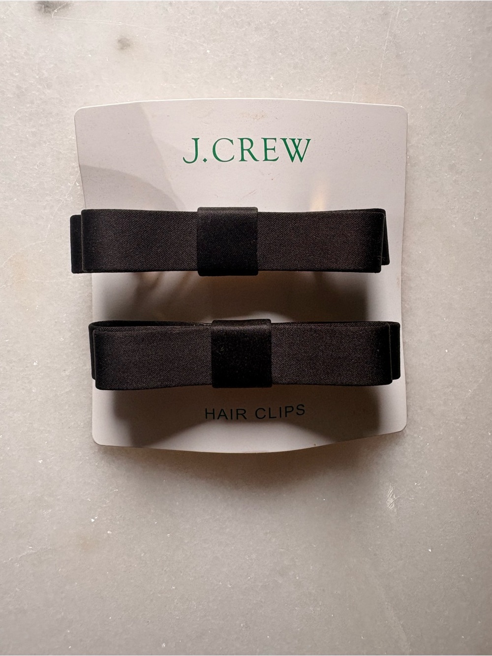 NWT J.Crew Satin Hair Clips